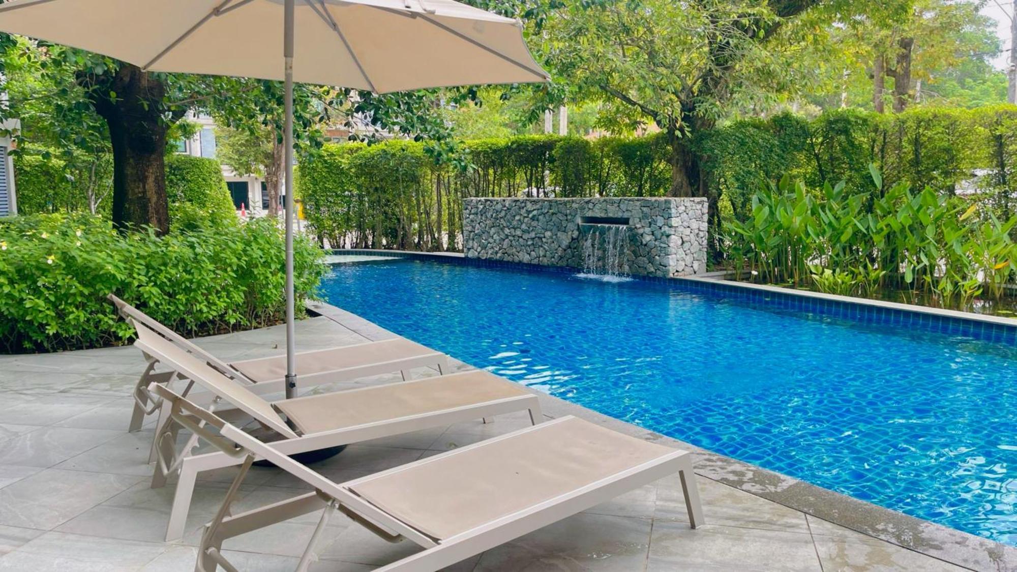 Digital Nomad Home Away With Pool & Gym Nai Yang Beach Exteriör bild